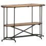 Mesa consola madera maciza de acacia 110x42x76 cm by , Side tables - Ref: Foro24-4013501, Price: 98,05 €, Discount: %