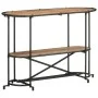 Mesa consola madera maciza de acacia 110x42x76 cm by , Side tables - Ref: Foro24-4013501, Price: 114,32 €, Discount: %