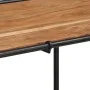 Mesa consola madera maciza de acacia 110x42x76 cm by , Side tables - Ref: Foro24-4013501, Price: 114,32 €, Discount: %