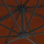 Ampelschirm mit terrakottafarbenem Aluminiummast 300x300 cm von vidaXL, Sonnenschirme - Ref: Foro24-312316, Preis: 283,13 €, ...