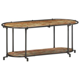 Mueble de TV madera maciza reciclada 100x42x40 cm von , CD- und DVD-Speicher - Ref: Foro24-4013490, Preis: 68,51 €, Rabatt: %