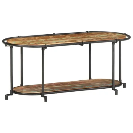 Mueble de TV madera maciza reciclada 100x42x40 cm by , CD and DVD storage - Ref: Foro24-4013490, Price: 79,93 €, Discount: %