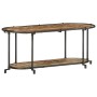 Mueble de TV madera maciza reciclada 100x42x40 cm by , CD and DVD storage - Ref: Foro24-4013490, Price: 68,51 €, Discount: %