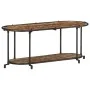 Mueble de TV madera maciza reciclada 100x42x40 cm by , CD and DVD storage - Ref: Foro24-4013490, Price: 79,93 €, Discount: %