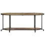 Mueble de TV madera maciza reciclada 100x42x40 cm by , CD and DVD storage - Ref: Foro24-4013490, Price: 79,93 €, Discount: %