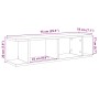 Estantes pared 2uds madera ingeniería roble artisian 75x18x20cm von , Regale und Regale - Ref: Foro24-856599, Preis: 32,15 €,...