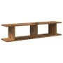 Estantes pared 2 uds madera ingeniería envejecida 90x18x20 cm de , Estantes y estanterías - Ref: Foro24-856600, Precio: 37,05...