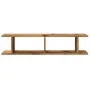 Estantes pared 2 uds madera ingeniería envejecida 90x18x20 cm de , Estantes y estanterías - Ref: Foro24-856600, Precio: 37,05...