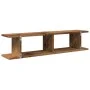 Estantes pared 2 uds madera ingeniería envejecida 90x18x20 cm de , Estantes y estanterías - Ref: Foro24-856600, Precio: 37,05...