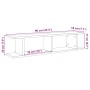 Estantes pared 2 uds madera ingeniería envejecida 90x18x20 cm von , Regale und Regale - Ref: Foro24-856600, Preis: 37,64 €, R...