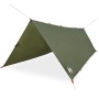 Lona de camping impermeable verde oliva 406x306 cm de , Tiendas de campaña - Ref: Foro24-4009597, Precio: 35,59 €, Descuento: %