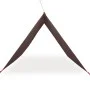 Lona de camping impermeable marrón 366x306 cm by , tents - Ref: Foro24-4009595, Price: 33,67 €, Discount: %