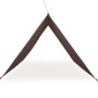 Lona de camping impermeable marrón 366x306 cm by , tents - Ref: Foro24-4009595, Price: 33,06 €, Discount: %