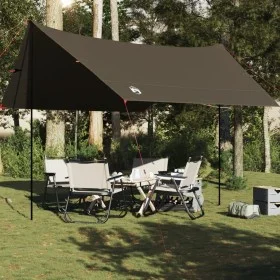 Lona de camping impermeable marrón 438x376x212 cm by , tents - Ref: Foro24-4009607, Price: 55,30 €, Discount: %