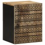 Armario colgante baño madera maciza mango negro 38x33,5x48 cm von , Badezimmermöbel - Ref: Foro24-4018648, Preis: 84,80 €, Ra...