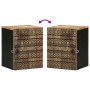 Armario colgante baño madera maciza mango negro 38x33,5x48 cm von , Badezimmermöbel - Ref: Foro24-4018648, Preis: 84,80 €, Ra...