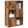 Estantería madera de ingeniería color envejecido 60,5x30x90 cm by , Bookcases and shelves - Ref: Foro24-855970, Price: 75,69 ...