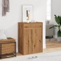 Mueble zapatero madera de ingeniería roble artisan 60x35x84 cm by , Shoe racks and shoe organizers - Ref: Foro24-855953, Pric...
