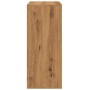 Mueble zapatero madera de ingeniería roble artisan 60x35x84 cm