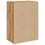 Mueble zapatero madera de ingeniería roble artisan 60x35x84 cm de , Zapateros y organizadores de calzado - Ref: Foro24-855953...