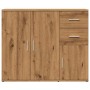 Aparador de madera de ingeniería roble artisan 91x29,5x75 cm by , Sideboards - Ref: Foro24-855907, Price: 104,45 €, Discount: %