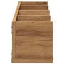 Estante pared CD madera ingeniería roble artisan 100x18x18 cm von , Regale und Regale - Ref: Foro24-855951, Preis: 38,47 €, R...
