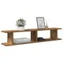 Estantes pared 2 uds madera ingeniería envejecida 105x18x20 cm by , Shelves and shelves - Ref: Foro24-856602, Price: 45,35 €,...