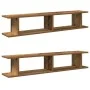 Estantes pared 2 uds madera ingeniería envejecida 105x18x20 cm by , Shelves and shelves - Ref: Foro24-856602, Price: 45,35 €,...
