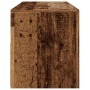 Mueble TV luces LED madera ingeniería envejecida 120x35x40 cm by , TV Furniture - Ref: Foro24-856313, Price: 76,54 €, Discoun...