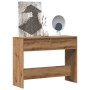 Mesa consola madera ingeniería roble artesanal 100x35x76,5 cm von , Seitentische - Ref: Foro24-856785, Preis: 75,61 €, Rabatt: %