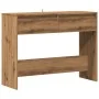 Mesa consola madera ingeniería roble artesanal 100x35x76,5 cm de , Mesas auxiliares - Ref: Foro24-856785, Precio: 74,27 €, De...