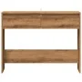 Mesa consola madera ingeniería roble artesanal 100x35x76,5 cm de , Mesas auxiliares - Ref: Foro24-856785, Precio: 74,27 €, De...