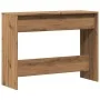 Mesa consola madera ingeniería roble artesanal 100x35x76,5 cm de , Mesas auxiliares - Ref: Foro24-856785, Precio: 74,27 €, De...
