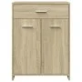 Juego de muebles de baño 4 pzas contrachapada roble Sonoma von , Badezimmermöbel - Ref: Foro24-3325044, Preis: 200,86 €, Raba...