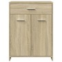 Juego de muebles de baño 4 pzas contrachapada roble Sonoma von , Badezimmermöbel - Ref: Foro24-3325044, Preis: 198,28 €, Raba...