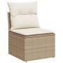 Juego de sofás jardín con cojines 5 pzas ratán sintético beige de , Conjuntos de jardín - Ref: Foro24-3325264, Precio: 366,79...