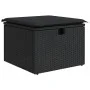Set de sofás de jardín 7 pzas con cojines ratán sintético negro by , Garden sets - Ref: Foro24-3325291, Price: 451,22 €, Disc...
