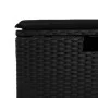 Set de sofás de jardín 7 pzas con cojines ratán sintético negro by , Garden sets - Ref: Foro24-3325291, Price: 451,22 €, Disc...