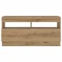Mueble TV luces LED madera ingeniería roble artisan 80x35x40 cm von , TV-Möbel - Ref: Foro24-856358, Preis: 71,47 €, Rabatt: %