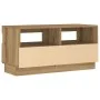 Mueble TV luces LED madera ingeniería roble artisan 80x35x40 cm von , TV-Möbel - Ref: Foro24-856358, Preis: 71,47 €, Rabatt: %