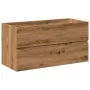 Mueble con lavabo integrado roble artisan by , bathroom vanities - Ref: Foro24-3328926, Price: 240,75 €, Discount: %
