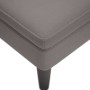 Tumbona con almohada y reposabrazo derecho tela gris taupe by , Daybeds - Ref: Foro24-4009768, Price: 136,79 €, Discount: %