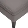 Tumbona con almohada y reposabrazo derecho tela gris taupe von , Tagesbetten - Ref: Foro24-4009768, Preis: 134,06 €, Rabatt: %