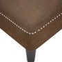 Tumbona con almohada reposabrazo derecho cuero sintético marrón by , Daybeds - Ref: Foro24-4009780, Price: 191,35 €, Discount: %
