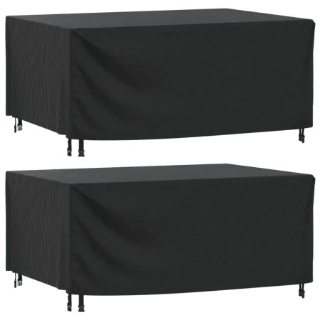 Cubiertas de muebles jardín 2uds impermeable 420D 172x113x73 cm by , Garden furniture covers - Ref: Foro24-3196425, Price: 48...