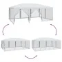 Carpa para fiestas con 10 paredes de malla HDPE blanco 6x4 m by , Tents and gazebos - Ref: Foro24-4010066, Price: 161,40 €, D...