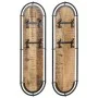 Percheros de pared 4 ganchos 2 uds madera maciza mango rugosa by , Hat and coat racks - Ref: Foro24-4013503, Price: 134,14 €,...