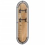 Percheros de pared 4 ganchos 2 uds madera maciza mango rugosa von , Hut- und Garderobenständer - Ref: Foro24-4013503, Preis: ...