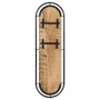 Percheros de pared 4 ganchos 2 uds madera maciza mango rugosa von , Hut- und Garderobenständer - Ref: Foro24-4013503, Preis: ...