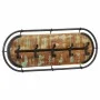 Perchero de pared con 5 ganchos madera maciza reciclada by , Hat and coat racks - Ref: Foro24-4013508, Price: 49,72 €, Discou...